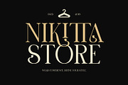 The Goera Elegant Serif Font, a Serif Font by Graphicxell (Thumbnail 2 of 8)