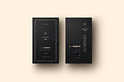 Monarium - Dark Gold Business Cards, a Business Card Template by Ctrl space studio (Thumbnail 4 of 9)
