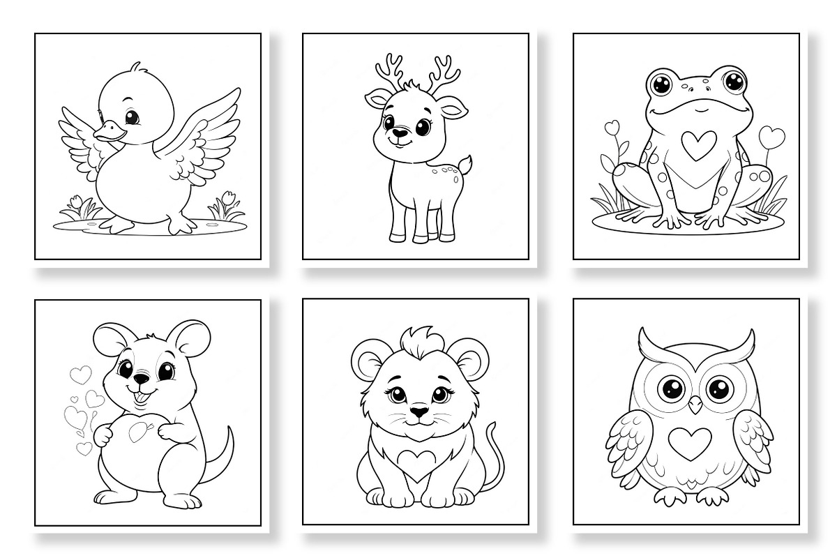 Valentine's Day Animals Coloring, an Arts & Entertainment Photo by Wow Magic (Photo 2 of 3)