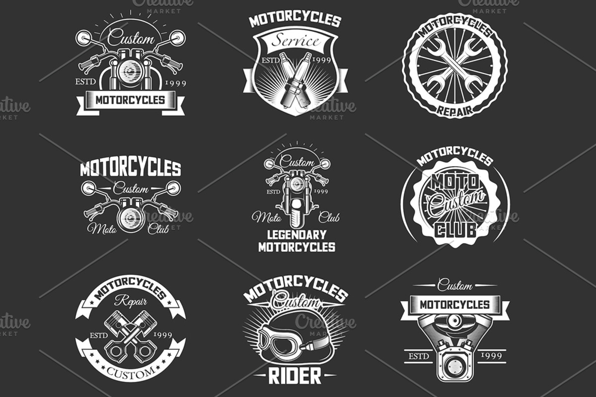 Motocycle riders club logo design, a Branding & Logo Template by ...