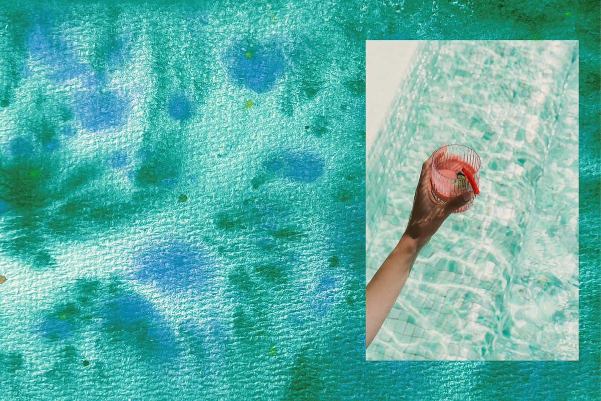 Watercolor Splatter Backgrounds, a Background Graphic by Eryn Rose Design (Photo 7 of 19)