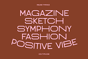 Rinjani Sans - Wide Stretch Typeface, a Sans Serif Font by CCS Type (Thumbnail 5 of 19)