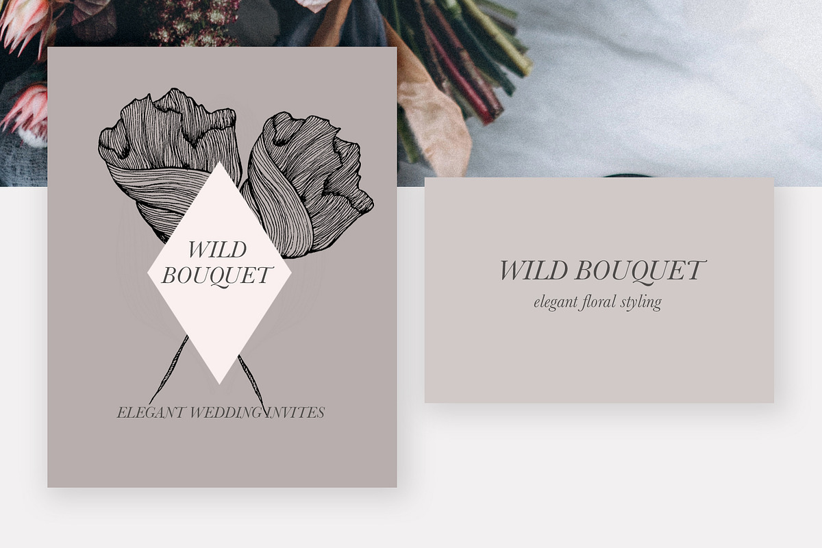 Wild Bouquet Wedding Illustrations, an Illustration by Laras Wonderland (Photo 8 of 13)