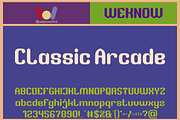 Retro Characters font, a Font by weknow (Thumbnail 2 of 8)