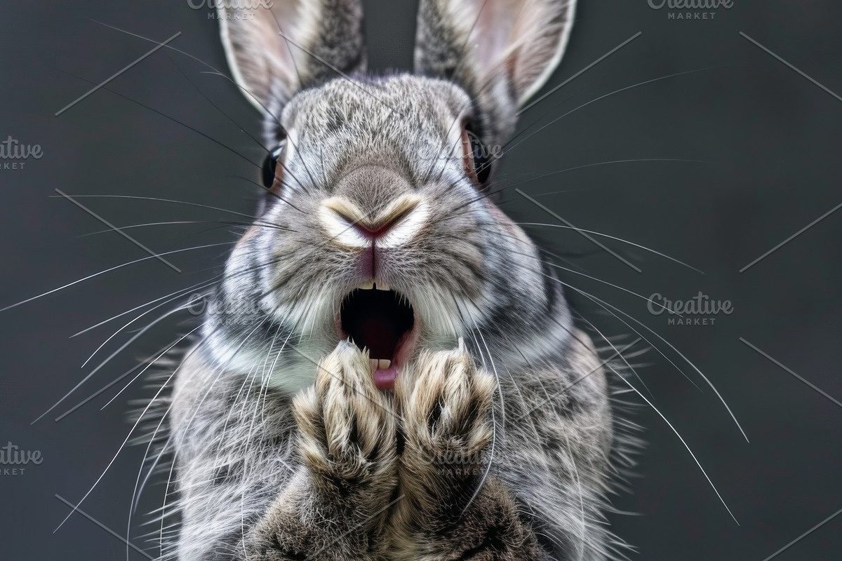 236 surprised animals, an Animal Photo by Handmadefont (Photo 180 of 241)
