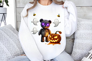Spooky Teddy Bear, an Illustration by DreamArtGraphic (Thumbnail 3 of 5)