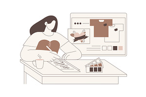 Create custom design isolated, a Finance Illustration by Visual Generation