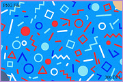 Abstract Memphis Seamless Pattern, an Object Illustration by Gfx Expert Team (Thumbnail 1 of 3)