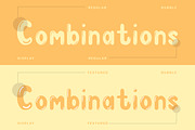 Bubble Cheerful Display Font, a Symbol Font by infernostudio3 (Thumbnail 3 of 10)