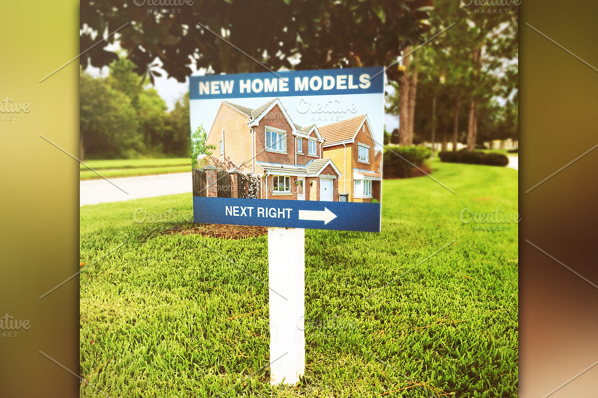 Outdoor Sign Mockup Templates, a Print Template by loswl