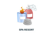 Resorts 3D Icons Set Bundle, an Object Graphic by Aimagenarium@gmail.com (Thumbnail 9 of 21)