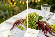 Chartreuse Wedding Menu Mockup, an Advertising Mockup by Serenefeeling (Thumbnail 6 of 8)