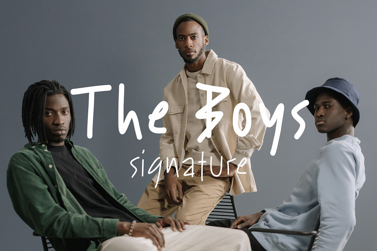 Sharp Edges a Handwritten Font, a Handwritten Font by Tera Asset Garage (Photo 2 of 9)
