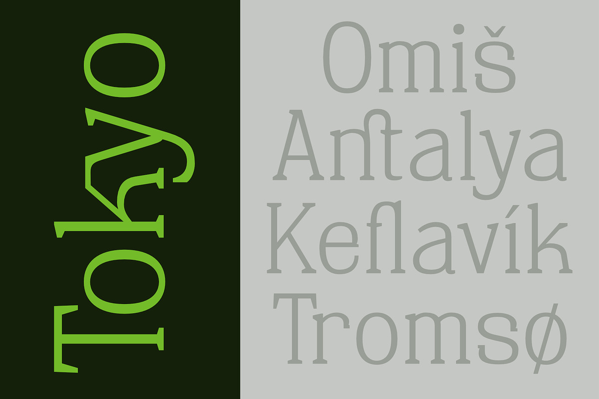 Sichra Typeface - Relaxed Slab Serif, a Slab Serif Font by Khoir (Photo 11 of 13)