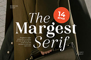 Margest - Modern Serif (14 FONTS), a Serif Font by Bale Type (Thumbnail 10 of 10)