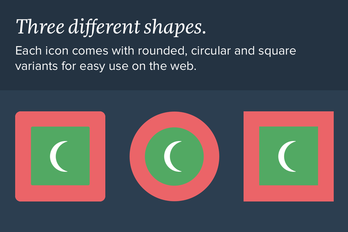 The Flags of Asia Icon Set preview 4