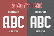 Sport-Ish Display Typeface, a Font by GlitzyGrapix (Thumbnail 12 of 13)