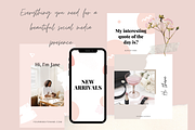 Modern Femme Social Media Templates, a Social Media Template by Marketing Your Brand (Thumbnail 10 of 12)