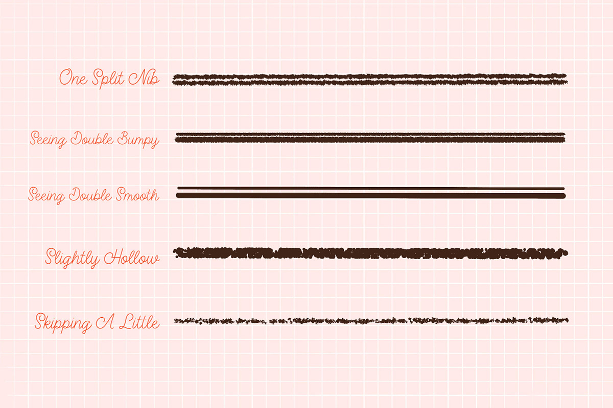 Procreate Fine Liner Brushes 10x, a Brush Add-On by Esther Nariyoshi (Photo 3 of 8)