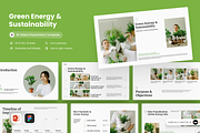Verda-Green Energy & Sustainability, a Presentation Template by SLAB! Design (Thumbnail 1 of 6)