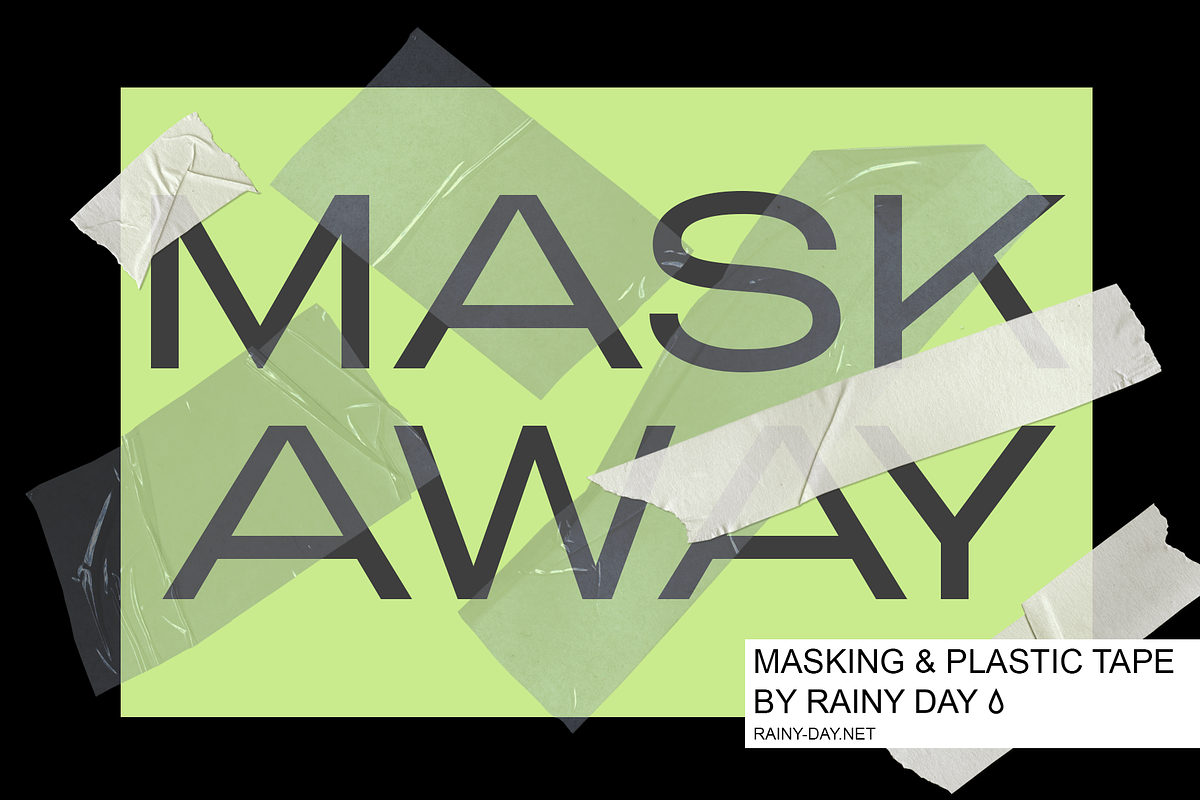 Transparant Plastic & Marking Tape, an Object Graphic by Rainy Day (Photo 1 of 6)