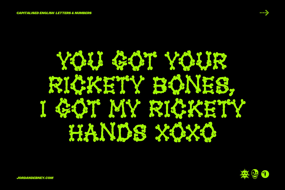 GRAVEYARD Font, a Blackletter Font by Jordan Debney Art (Photo 4 of 4)