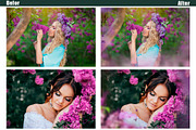 35 Lilac flower photo overlays,, a Layer Style Add-On by OverlayBox (Thumbnail 2 of 5)