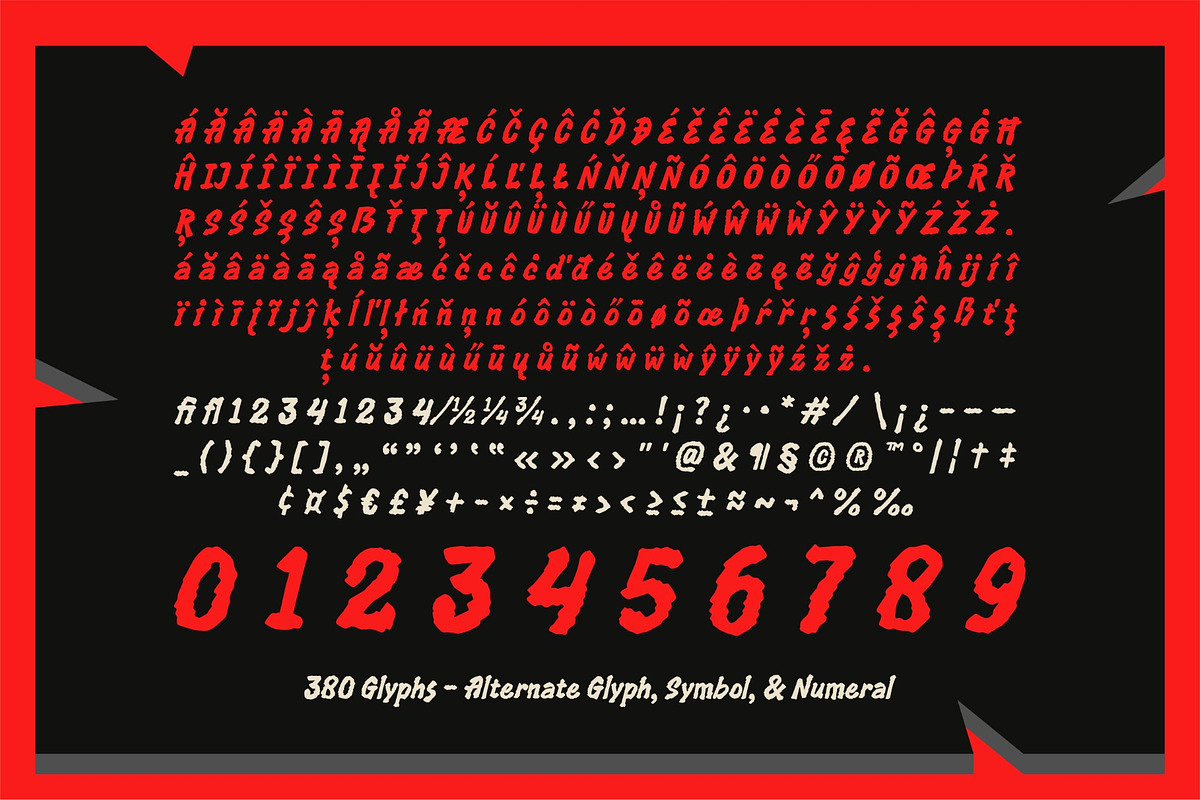 Morvesh, a Blackletter Font by graphicook (Photo 4 of 10)