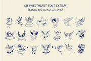 Oh Sweetheart Handwritten Font Duo, a Handwritten Font by SNIPESCIENTIST (Thumbnail 19 of 27)
