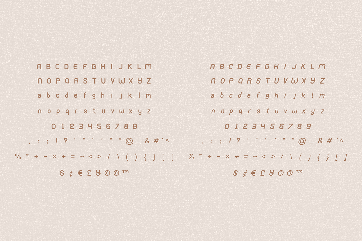 Monoround - Rounded san serif font, a Sans Serif Font by ZoloDesignHub (Photo 4 of 9)