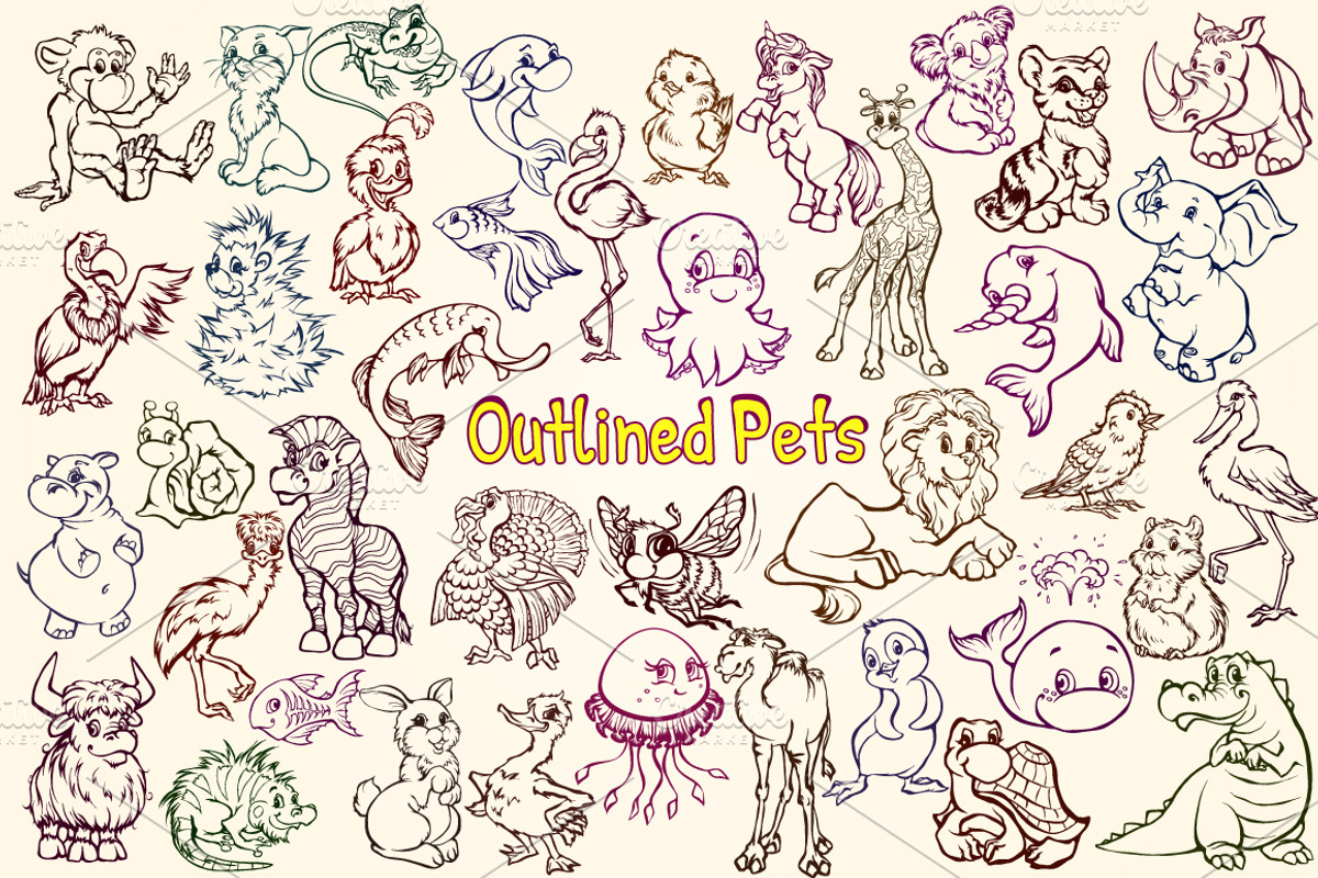 Russian and English zoo alphabet, an Animal Illustration by Cattleya (Photo 4 of 4)