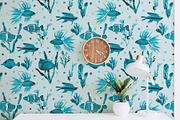Maldives - fish pattern, a Pattern Graphic by Katerina Tova (Thumbnail 4 of 7)