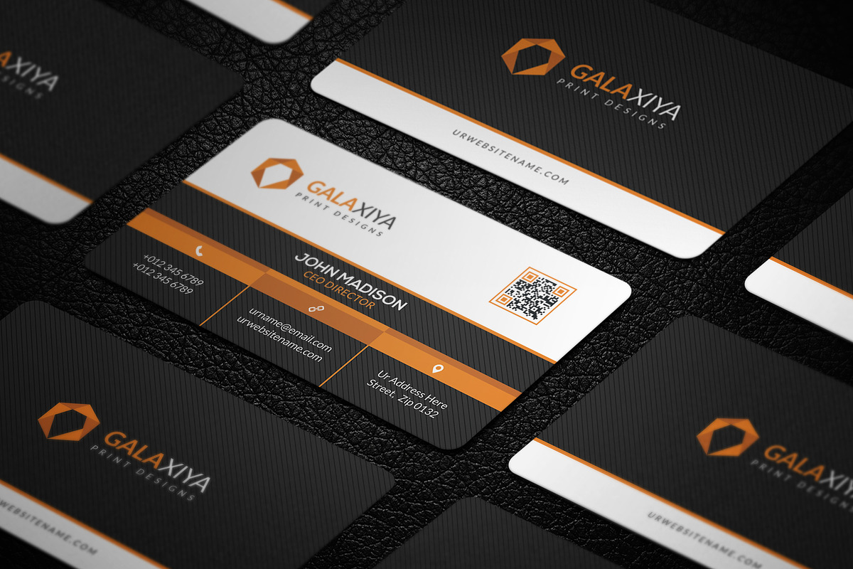 Creative Modern Business Cards, a Business Card Template by Galaxiya (Photo 6 of 8)