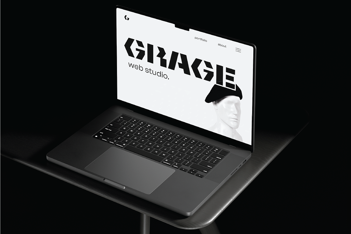 Obac-Geometric Stencil Display Font, a Sans Serif Font by Ebad Designs (Photo 3 of 7)