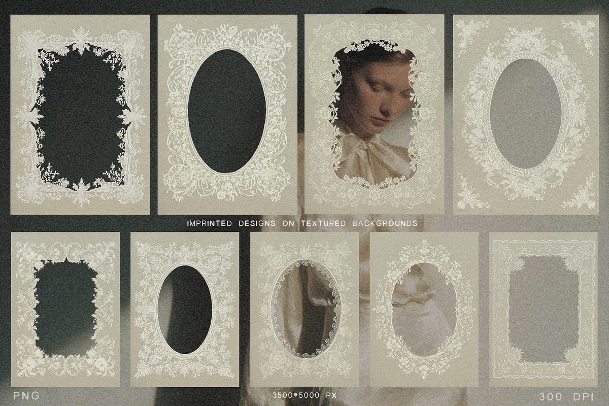 Imprinted Textured Frames, an Object Graphic by lerinartstudio (Photo 5 of 11)