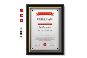 444. Modern Certificate Template