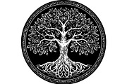 Tree of Life Circle SVG Bundle, an Object Graphic by jahid234 (Thumbnail 2 of 13)