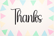 Happy | Script Font, a Handwritten Font by Scratchones (Thumbnail 7 of 7)