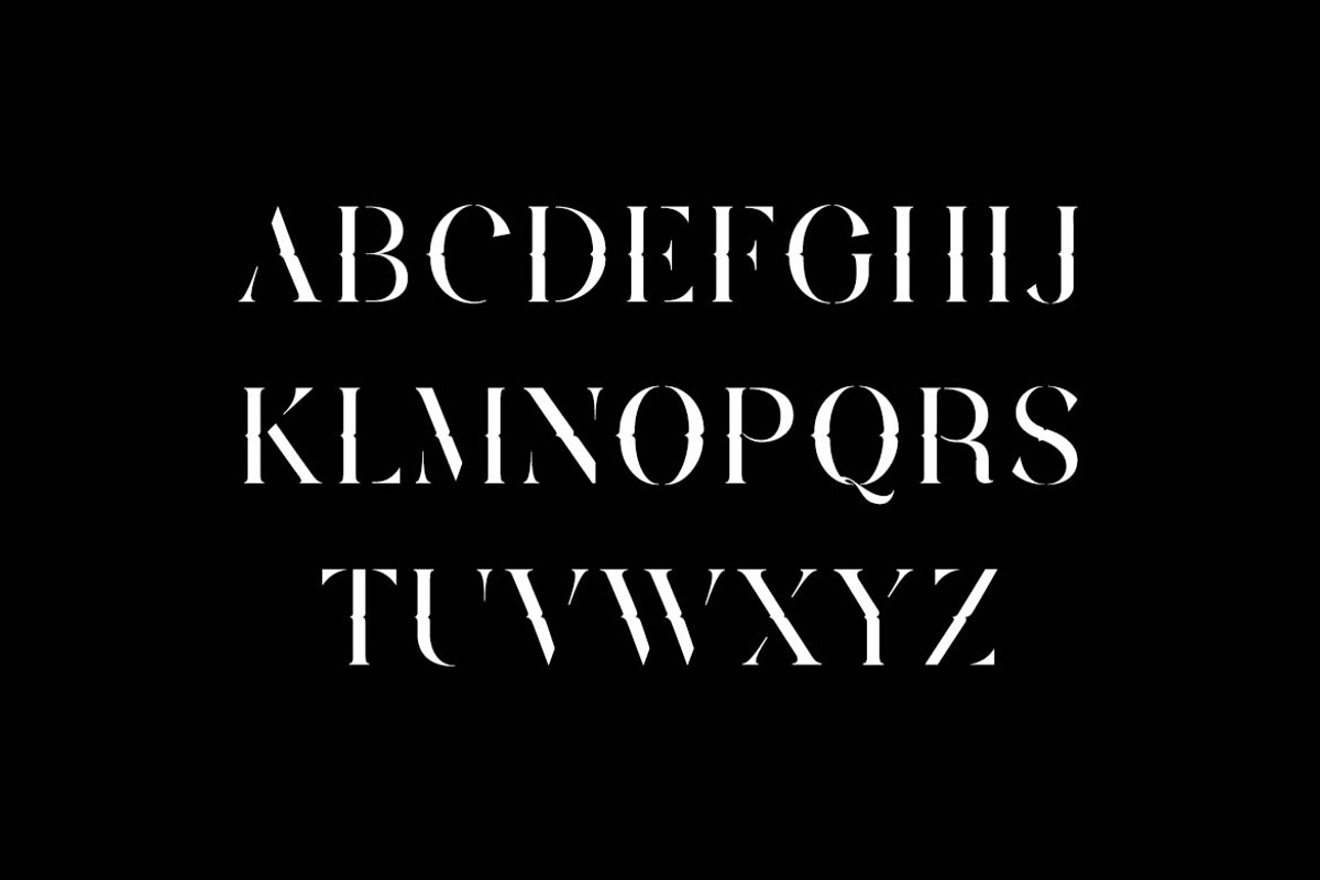Zamoneva Elegant Serif Display Font, a Serif Font by UICreative (Photo 4 of 13)