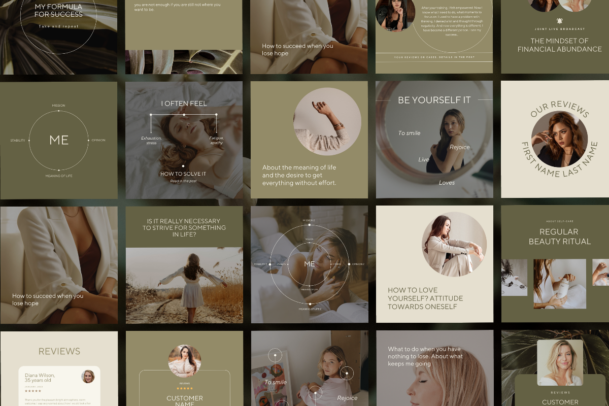 Post Templates for Small Businesses, a Social Media Template by Make It Yours Lab. (Photo 7 of 18)