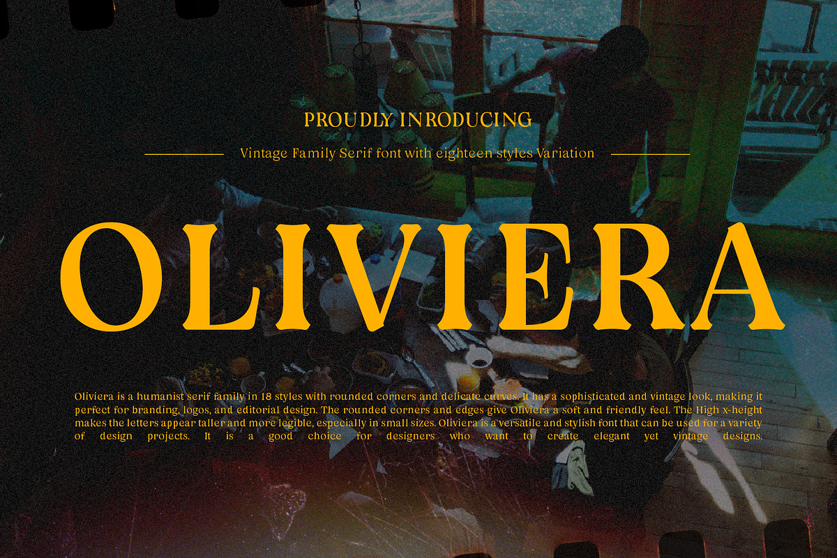CF Oliviera - Elegant Vintage Serif, a Serif Font by Indotype Foundry (Photo 1 of 11)