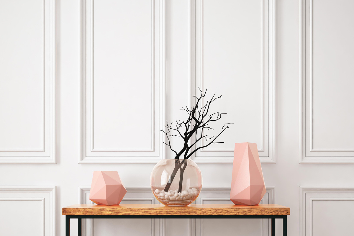 Poster on the console table, a Print Template by FilL239 (Photo 6 of 11)