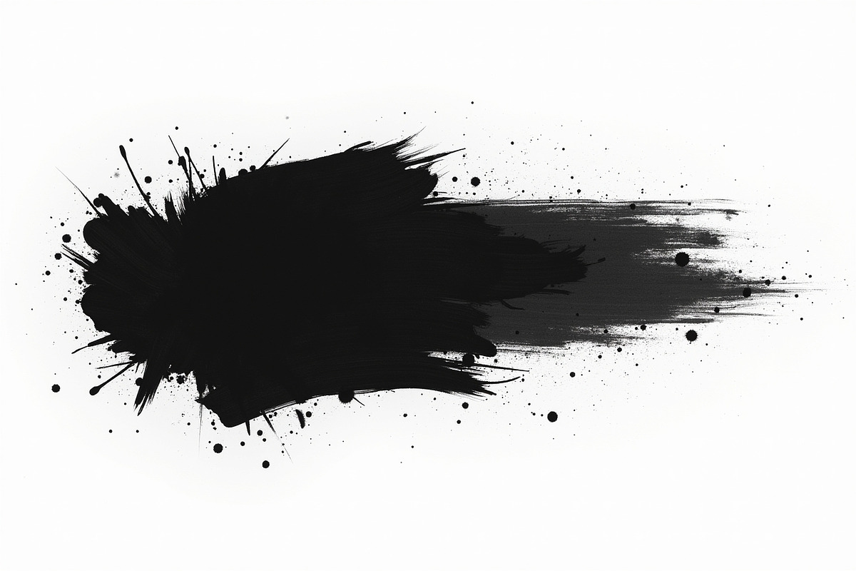 Abstract Paint Stroke Set, an Illustration by musafir_fashion (Photo 9 of 23)