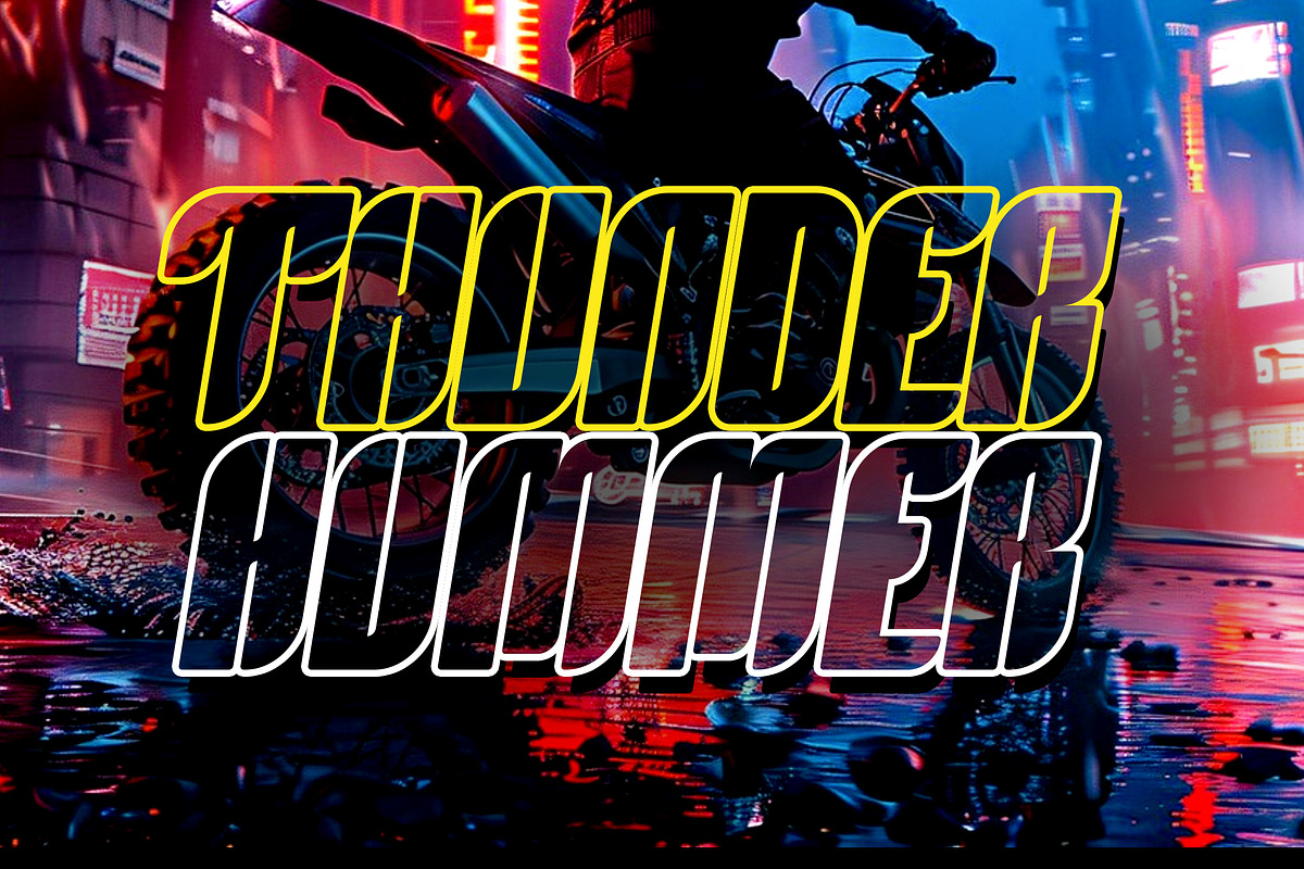 Soulneo Display Y2k Typeface Font, a Sans Serif Font by dansdesign (Photo 5 of 12)