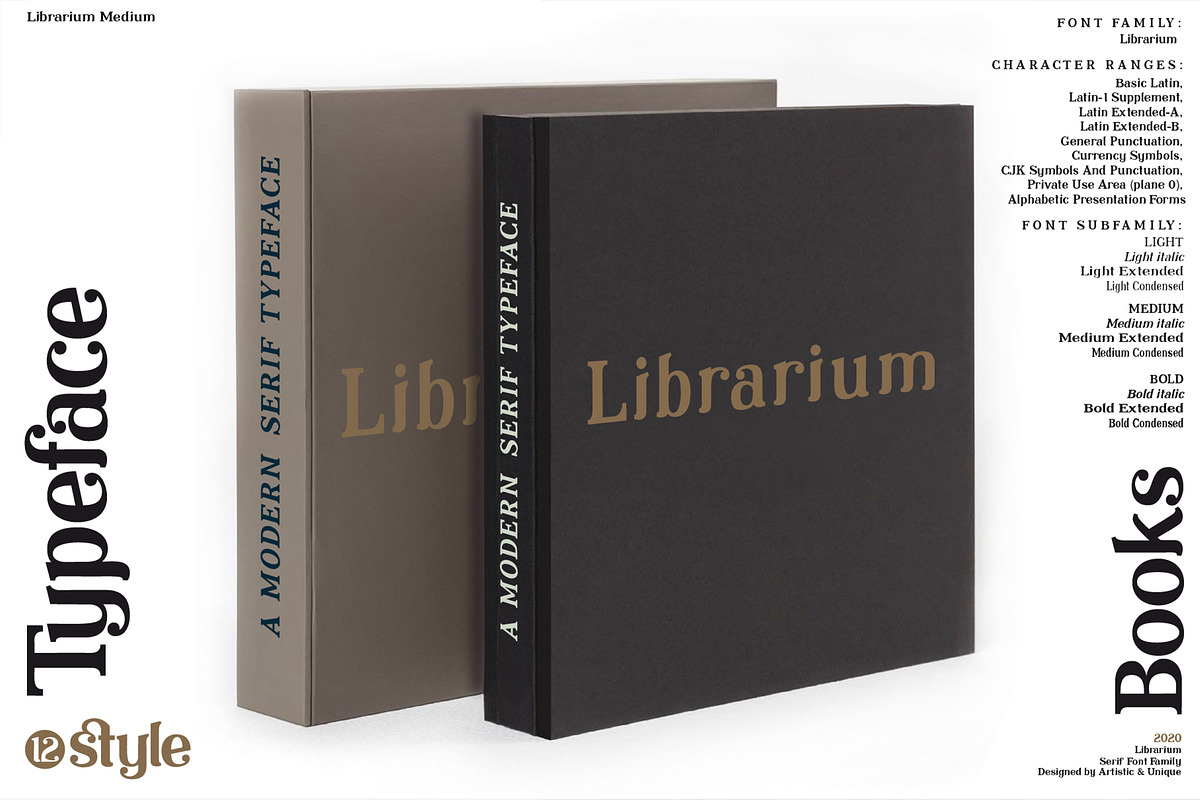 Librarium - Serif Font Family preview 7