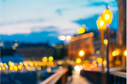 Blurred Bokeh Background With, an Abstract Photo by Our Amazing World