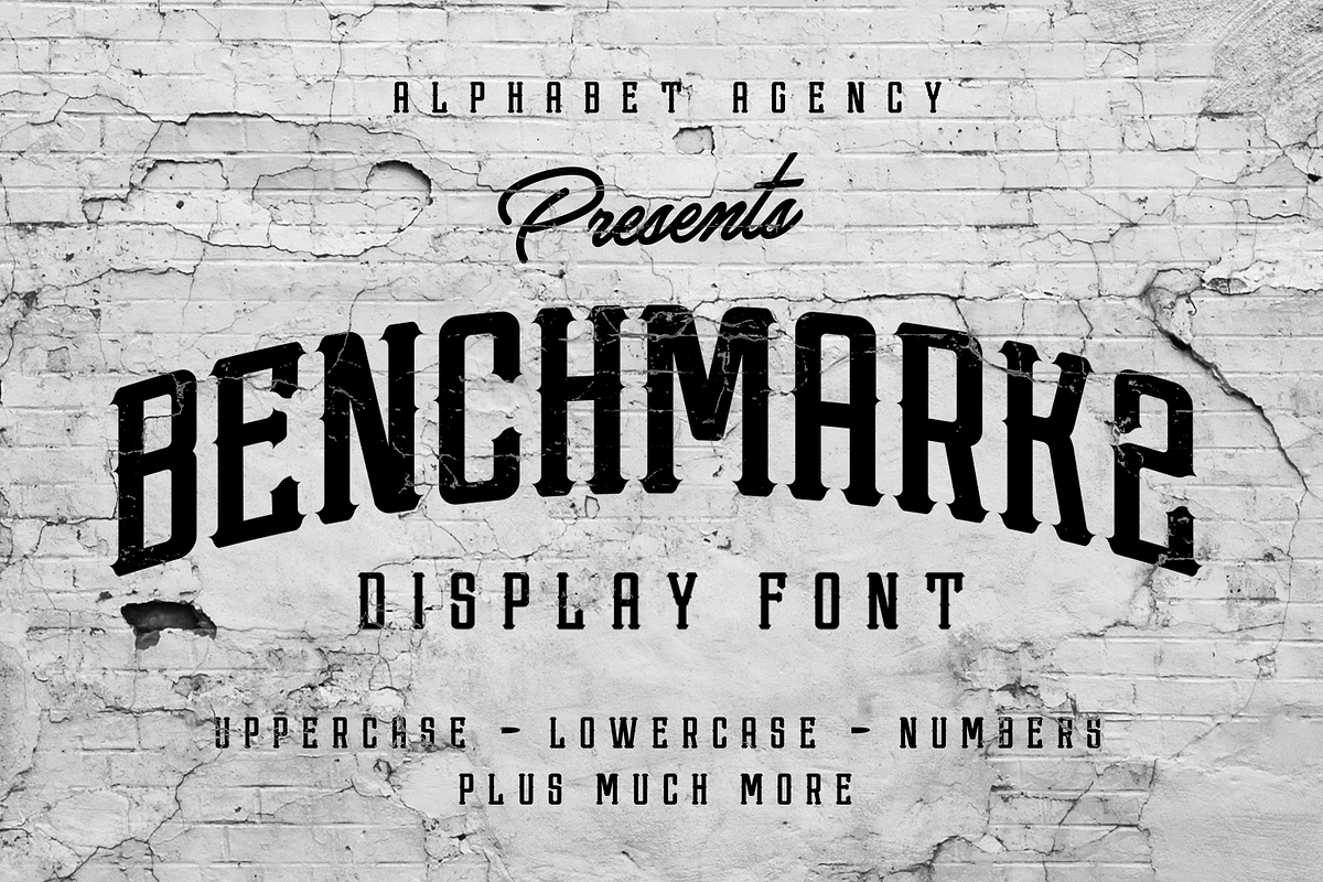 Benchmark2, a Serif Font by Alphabet Agency (Photo 1 of 5)