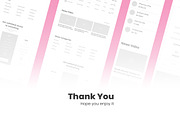 Crypto News Wireframe Website, a Wireframe Template by INSPR STD (Thumbnail 6 of 6)