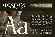 Desevon, a Serif Font by Burntilldead (Thumbnail 2 of 11)