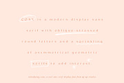 Coax, A Cool Sans Serif Display Font, a Sans Serif Font by Up Up Creative (Thumbnail 9 of 10)